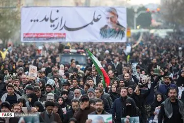 آئین تشییع «حاج قاسم سلیمانی »
