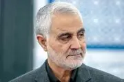 ماکت حاج قاسم سلیمانی روی میز یکی از نمایندگان مجلس+عکس