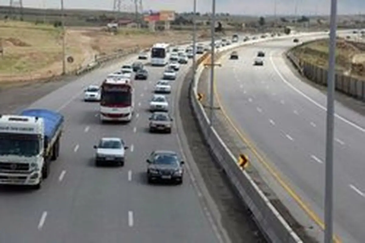  ترافیک نیمه سنگین در برخی مقاطع محور هراز 