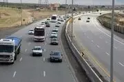  ترافیک نیمه سنگین در برخی مقاطع محور هراز 