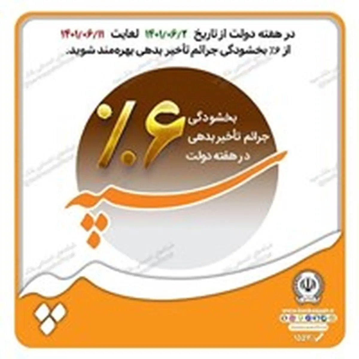 اجرای طرح بخشودگی جرائم تاخیر بدهی توسط بانک سپه

