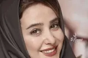 عکس عجیب مادر الناز حبیبی در روز عروسی اش