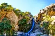 آبشار دیدنی «شلماش»/ گزارش تصویری