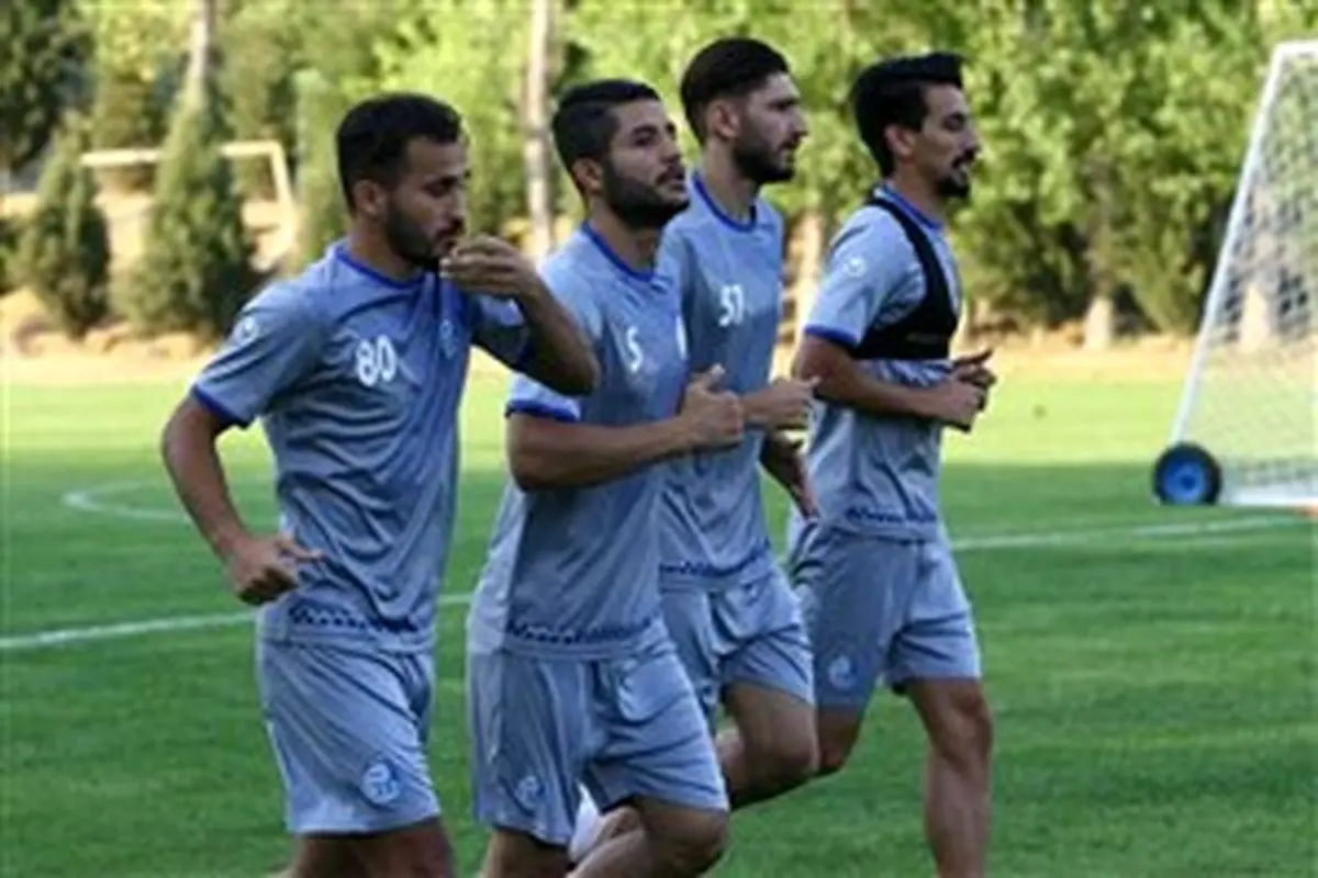 بازگشت تیم اول مبتلایان به کرونا به تمرین استقلال+ عکس