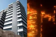 آخرین خبر از حادثه آتش سوزی بیمارستان گاندی تهران