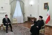 نچیروان بارزانی با رئیسی دیدار کرد