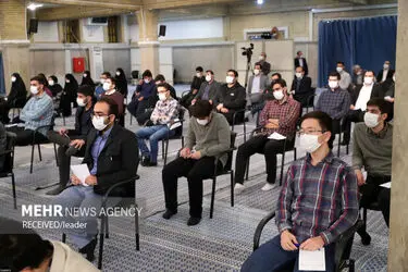 دیدار جمعی از نخبگان و استعدادهای برتر علمی با رهبر معظم انقلاب