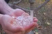 تلخی آب شرب ناسالم زیر زبان روستاییان صومعه سرا + عکس