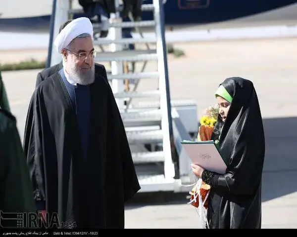 سفر روحانی به یزد