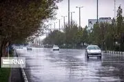 برف و باران در جاده‌های ۱۰ استان