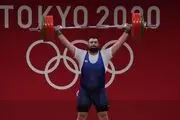 کسب مدال نقره در وزنه برداری توسط علی داودی+ فیلم
