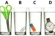 کدام لیوان آب بیشتری داره؟ + جواب غافلگیرکننده