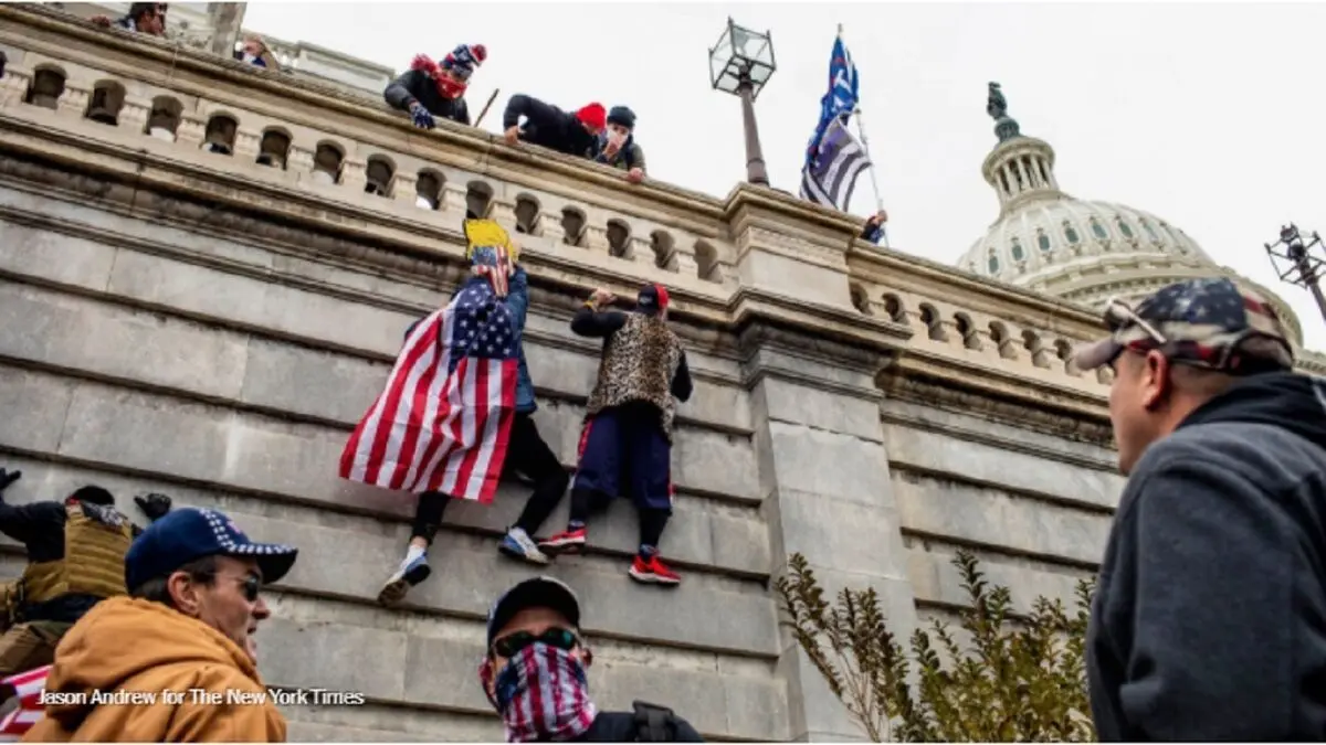 حوادث کنگره نشان از دموکراسی شکننده آمریکاست