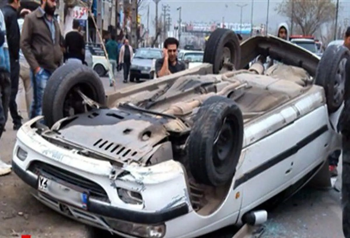 خواب آلودگی راننده حادثه آفرید