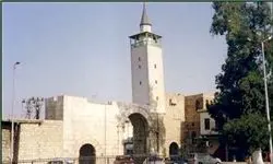 گلوله‌باران یک مسجد تاریخی در دمشق