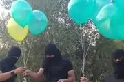 آغاز دوباره ارسال بالن‌های آتش‎زا به سمت فلسطین اشغالی