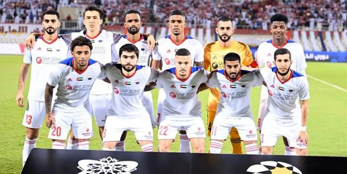 ترکیب احتمالی شارجه امارات مقابل پرسپولیس