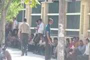 صدای گام های اعتراض و اعتصاب کارگران دوباره در زرند پیچید +تصاویر