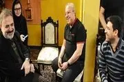 بازدید مدیر شبکه 2 از پشت صحنه «هست و نیست» 
