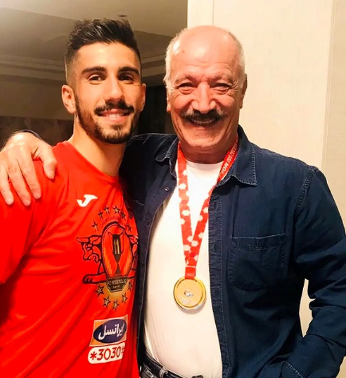 تبریک تولد سعید راد توسط بازیکن سابق پرسپولیس+ عکس