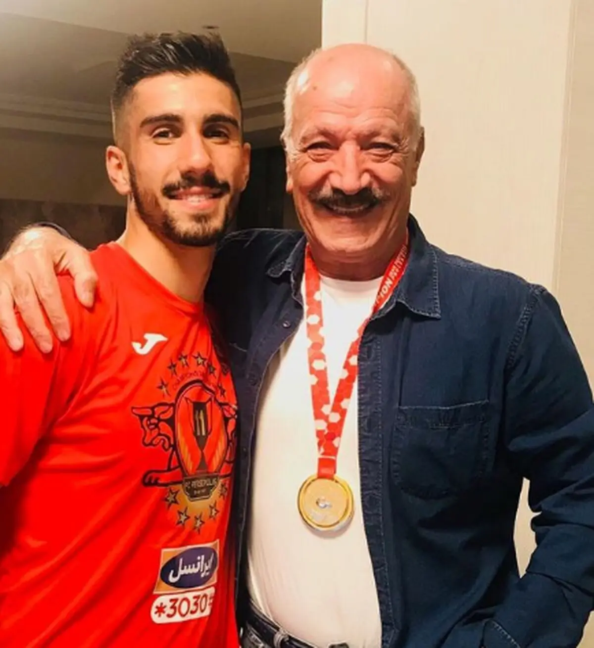 تبریک تولد سعید راد توسط بازیکن سابق پرسپولیس+ عکس