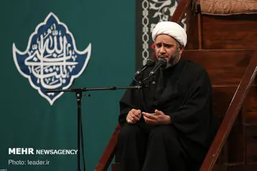 عزاداری شام شهادت حضرت فاطمه ‌زهرا (س) در حسینیه امام خمینی(ره)