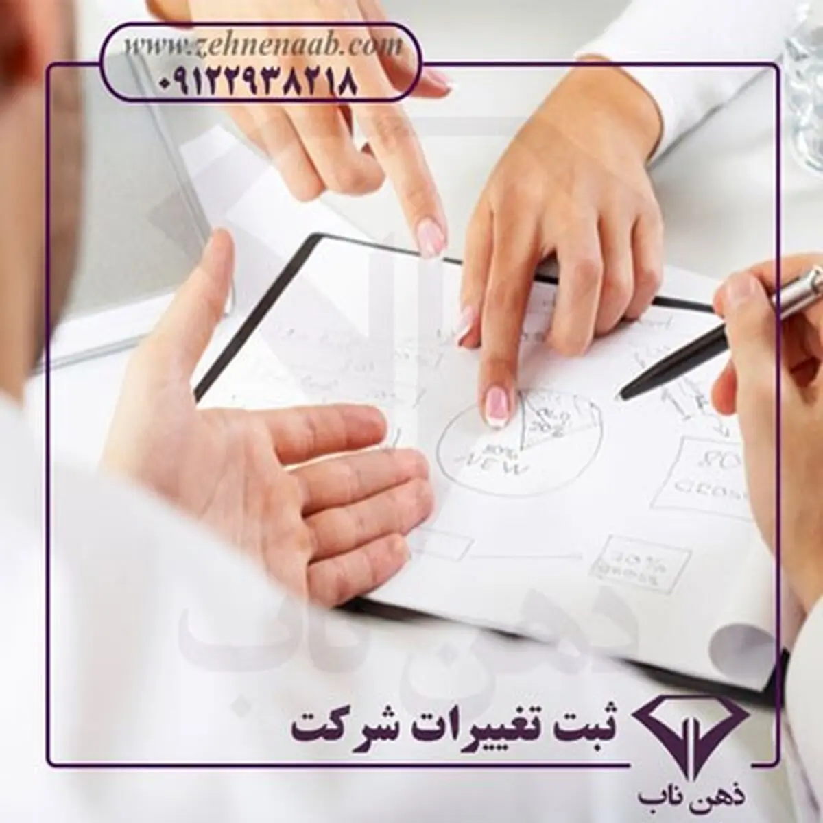 ثبت تغییرات برای انواع شرکت در  موسسه ثبتی ذهن ناب
