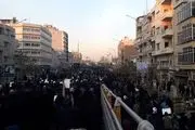 جمعیت بی‌سابقه مردم تهران در تشییع پیکر شهید سلیمانی/فیلم