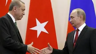 بررسی اوضاع سوریه در تماس تلفنی اردوغان و پوتین 