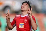 گل دوم پرسپولیس توسط فرشاد احمدزاده به سپاهان