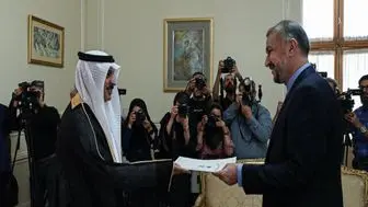 سفیر عربستان رونوشت استوارنامه خود را به امیرعبداللهیان ارائه کرد