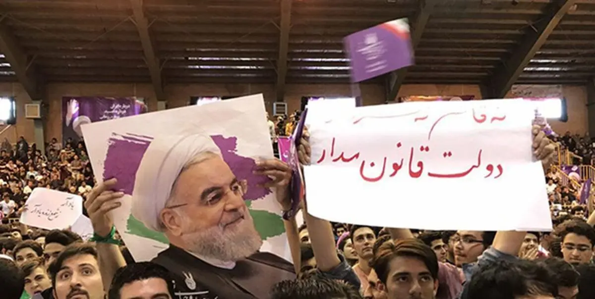سریال ادامه‌دار دوقطبی‌‌سازی‌های انتخاباتی روحانی