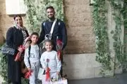  استوری همسر مهاجم هلندی پرسپولیس
