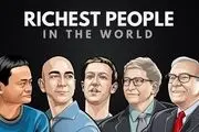 سقوط آزاد ثروت ثروتمندان جهان در سال ۲۰۱۸