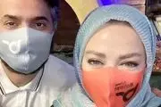 خوشگذرونی همسر بهاره رهنما و دخترش +عکس