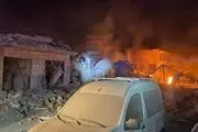 ادامه توحش رژیم صهیونیستی در نبطیه لبنان 