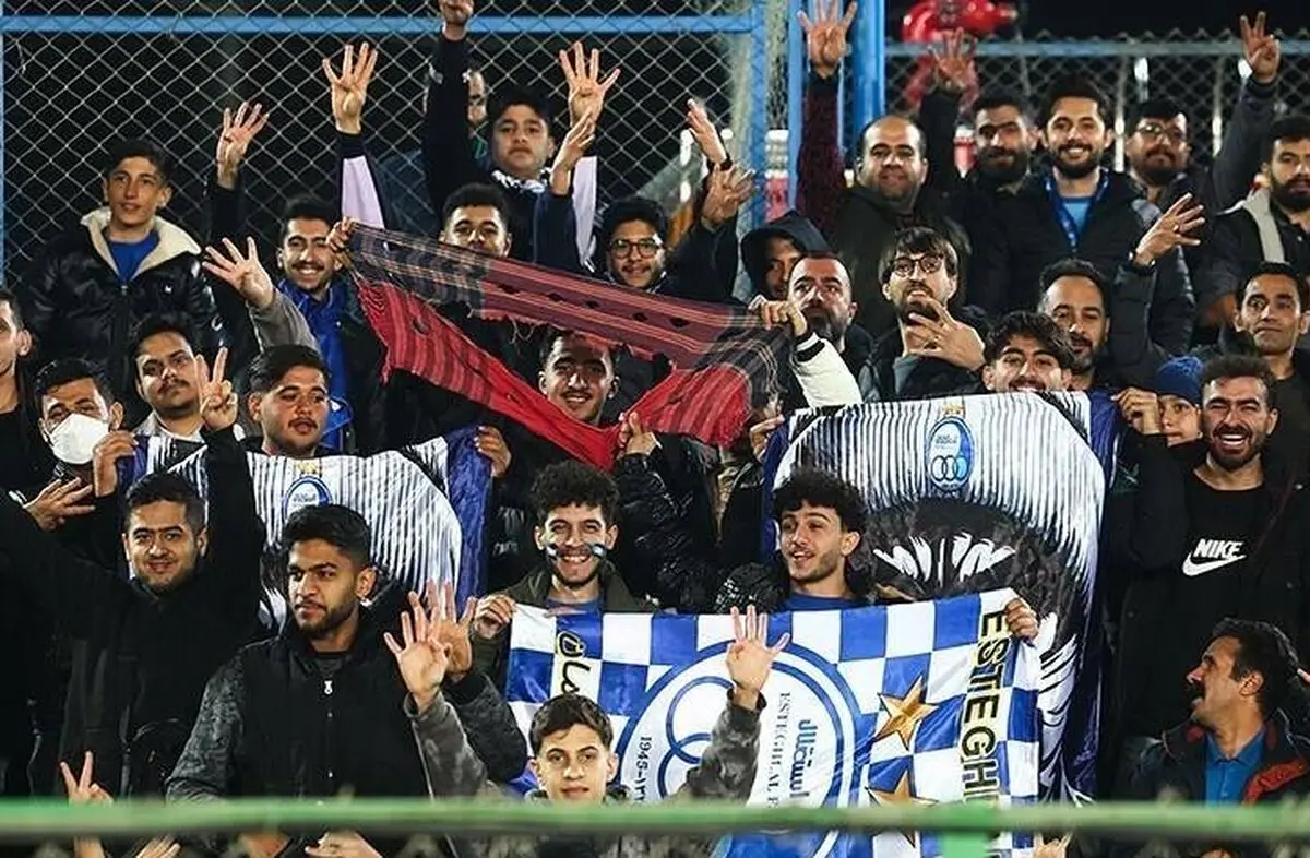 استقلال ۱ الوصل ۱ /گزارش تصویری