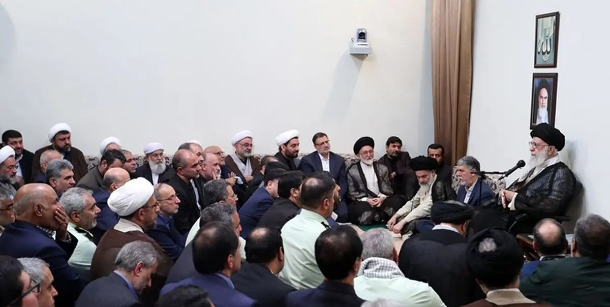 دیدار جمعی از دستاندرکاران برگزاری «حج» با رهبر معظّم انقلاب