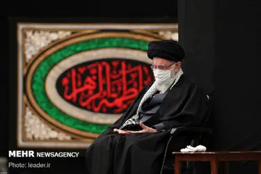 عزاداری شام شهادت حضرت فاطمه ‌زهرا (س) در حسینیه امام خمینی(ره)