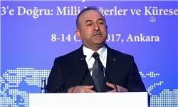 انتقاد وزیر خارجه ترکیه از تجهیز نیروهای کُرد توسط آمریکا