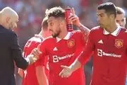 واکنش سرمربی منچستریونایتد به اقدام جنجالی رونالدو