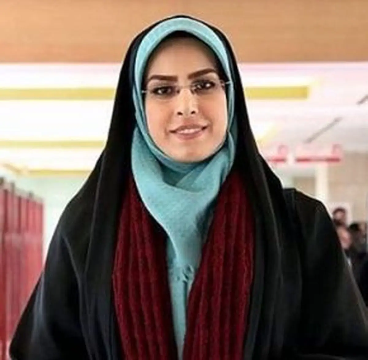 آرامشی که خانم مجری به آن رسیده است/ عکس