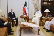 پیامی که رئیس جمهور به امیر کویت داد+عکس