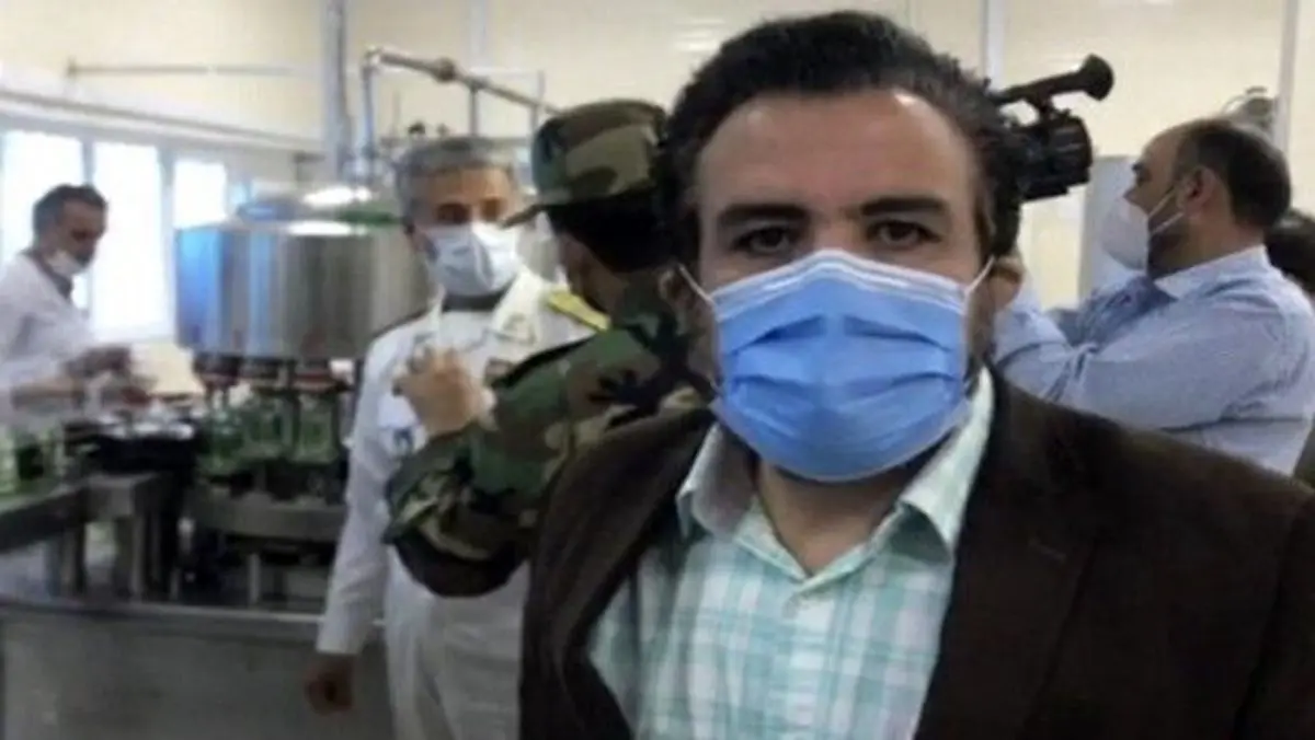 شوخی کنکوری بامزه با خبرنگار مبتلا به کرونای تلویزیون/ فیلم