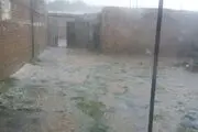 بارش عجیب تگرگ در نهاوند