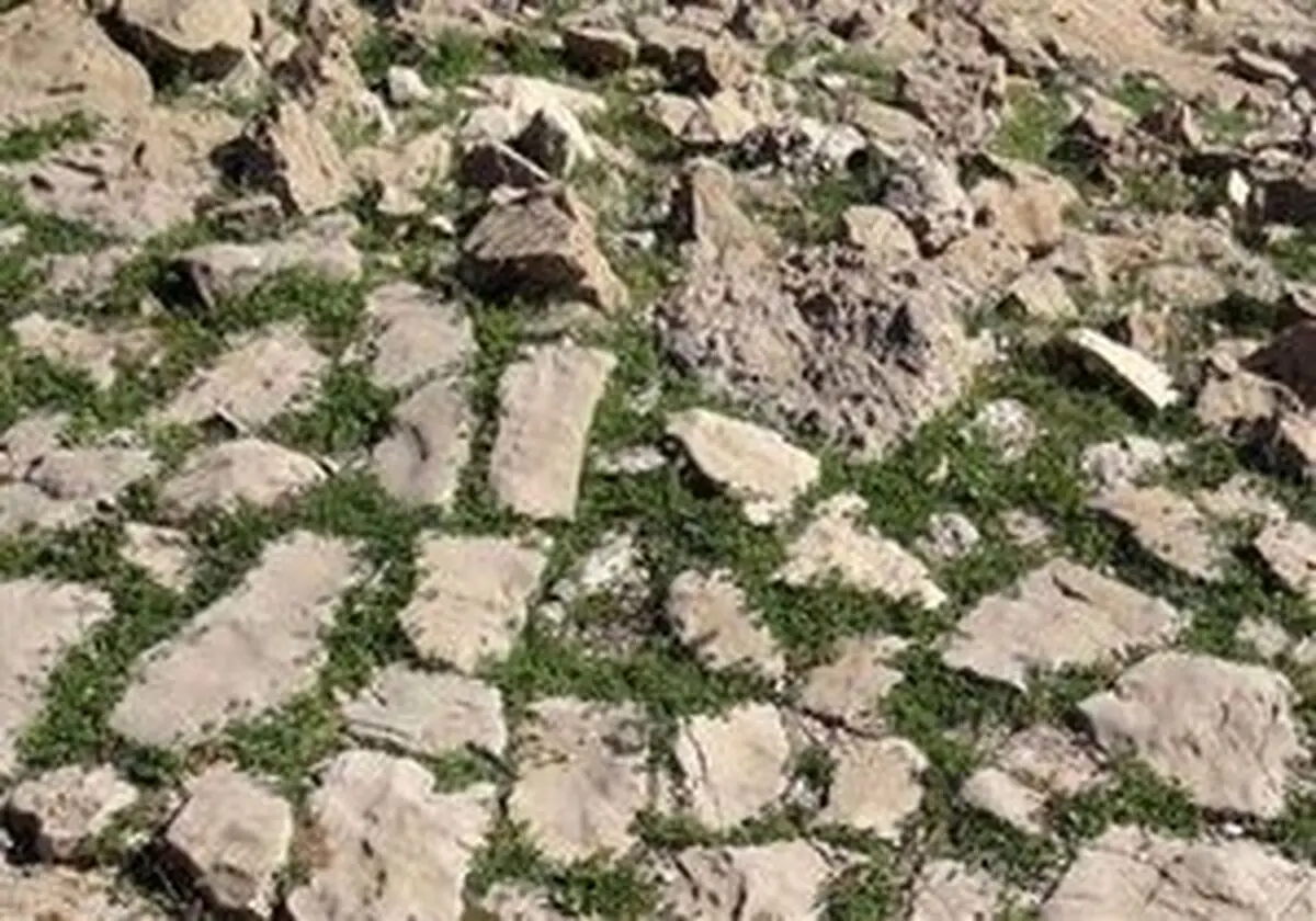 سنگفرش های ۱۸۰۰ ساله در ایران + عکس