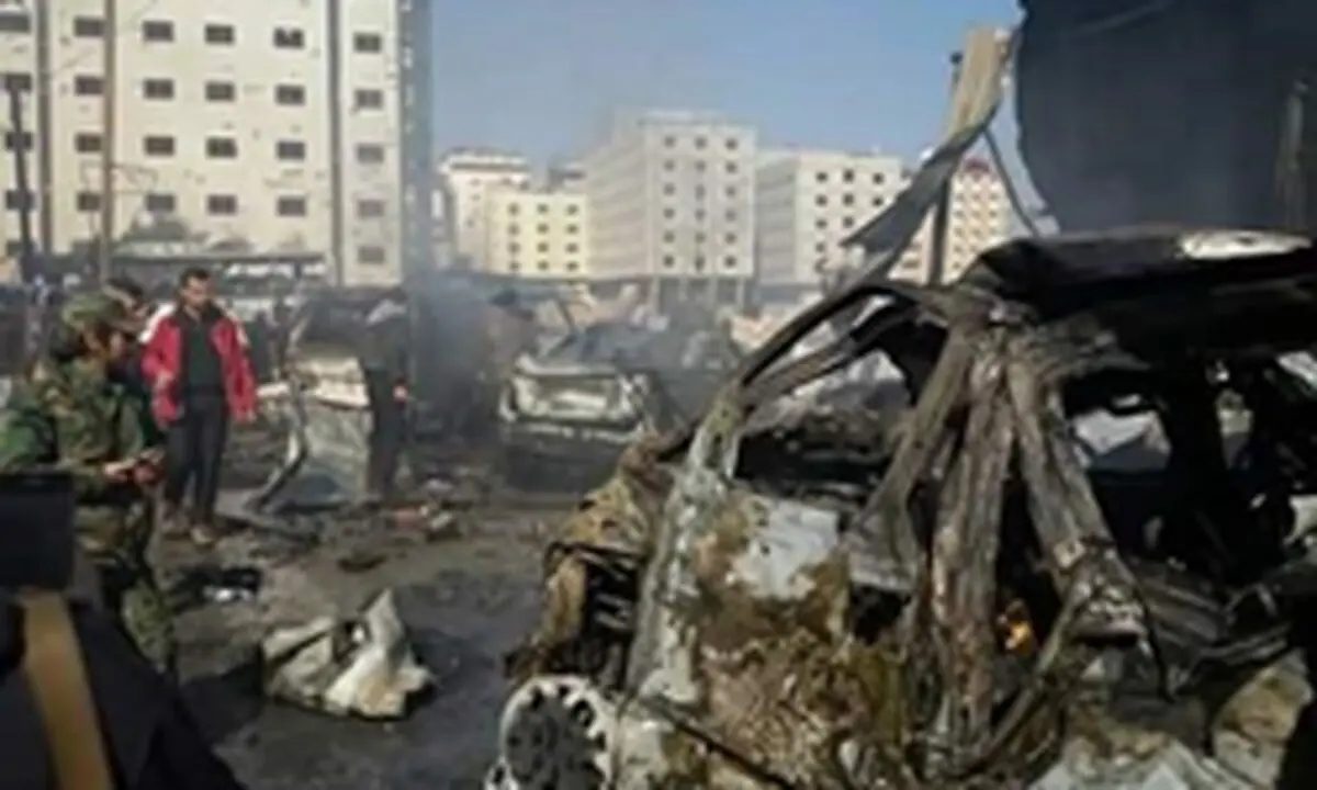 هدف واقعی انفجار تروریستی دمشق کجا بود؟