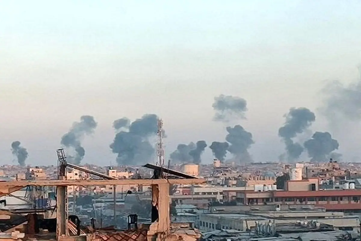 حمله جنگنده‌های صهیونیستی به شمال غزه