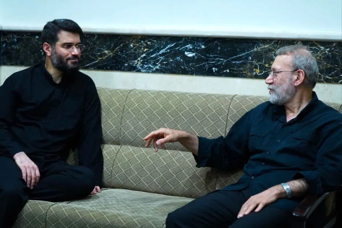 دل‌نوشته حاج میثم مطیعی برای شهید لاریجانی 