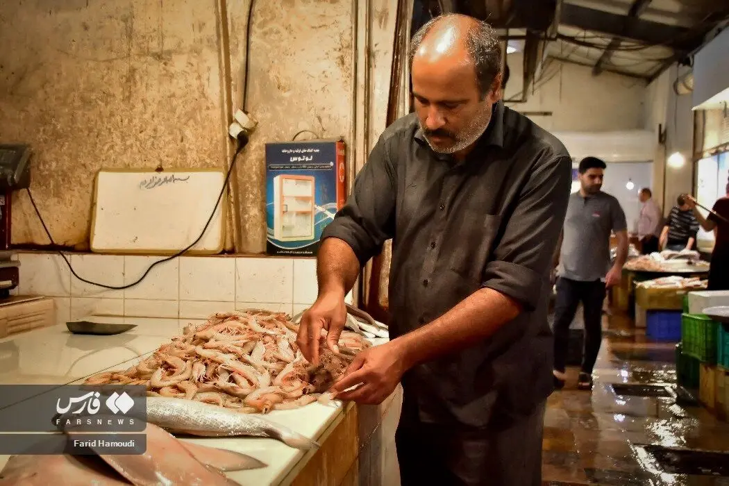 بازارماهی فروشان آبادان/گزارش تصویری